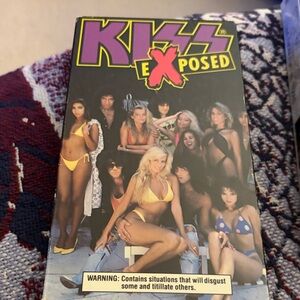 KISS Exposed VHS Tape